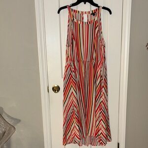 Torrid Multicolor Striped Dress